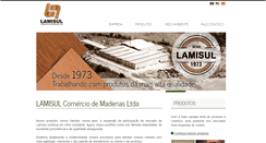 Desktop Screenshot of lamisul.com.br