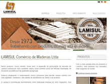 Tablet Screenshot of lamisul.com.br